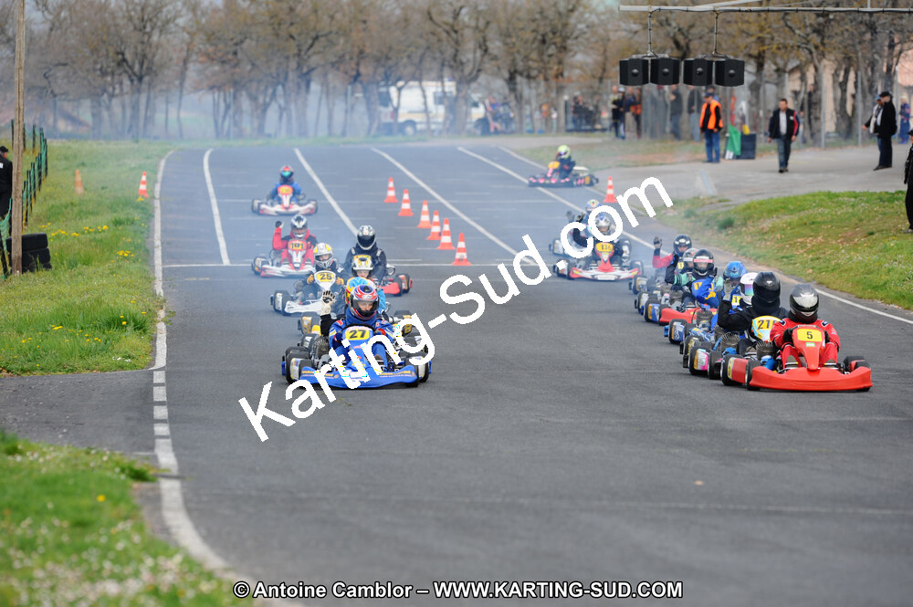 03/04/2011 : 2ème manche du Championnat du Sud à Belmont sur Rance (Photos Antoine Camblor) 2011 — karting