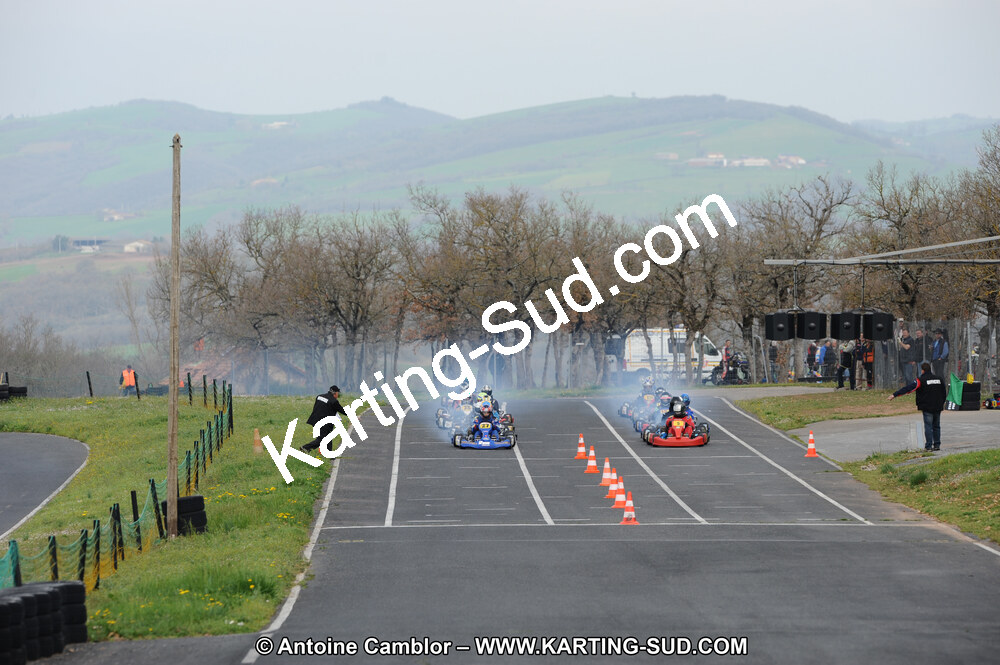 03/04/2011 : 2ème manche du Championnat du Sud à Belmont sur Rance (Photos Antoine Camblor) 2011 — karting