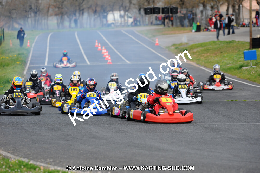 03/04/2011 : 2ème manche du Championnat du Sud à Belmont sur Rance (Photos Antoine Camblor) 2011 — karting