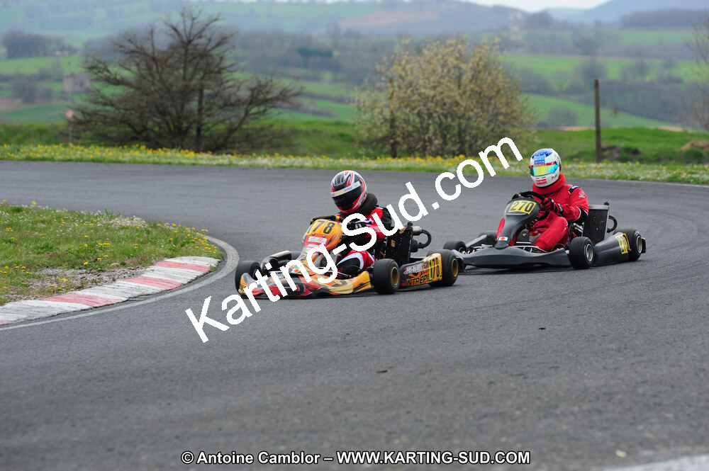 03/04/2011 : 2ème manche du Championnat du Sud à Belmont sur Rance (Photos Antoine Camblor) 2011 — karting