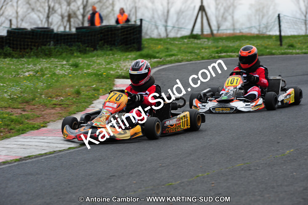 03/04/2011 : 2ème manche du Championnat du Sud à Belmont sur Rance (Photos Antoine Camblor) 2011 — karting