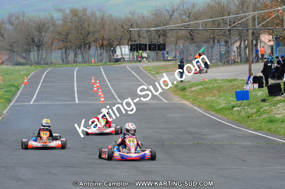 03/04/2011 : 2ème manche du Championnat du Sud à Belmont sur Rance (Photos Antoine Camblor) 2011 — karting