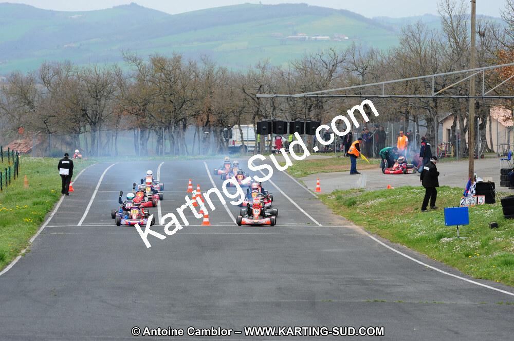 03/04/2011 : 2ème manche du Championnat du Sud à Belmont sur Rance (Photos Antoine Camblor) 2011 — karting