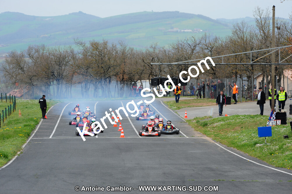 03/04/2011 : 2ème manche du Championnat du Sud à Belmont sur Rance (Photos Antoine Camblor) 2011 — karting