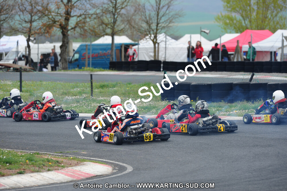 03/04/2011 : 2ème manche du Championnat du Sud à Belmont sur Rance (Photos Antoine Camblor) 2011 — karting