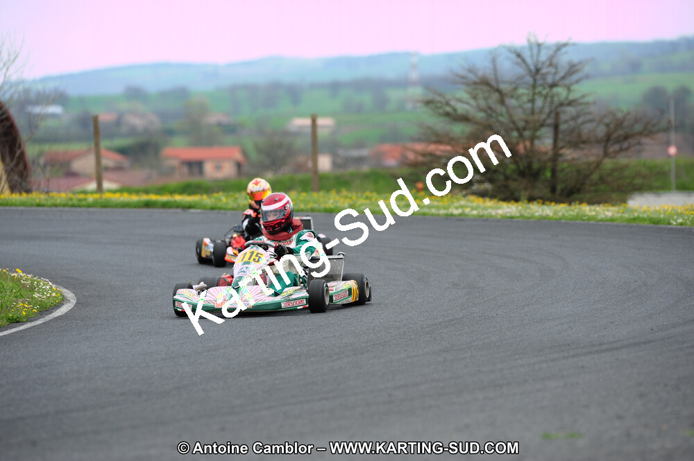 03/04/2011 : 2ème manche du Championnat du Sud à Belmont sur Rance (Photos Antoine Camblor) 2011 — karting