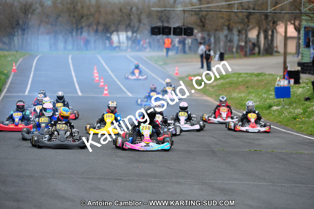 03/04/2011 : 2ème manche du Championnat du Sud à Belmont sur Rance (Photos Antoine Camblor) 2011 — karting