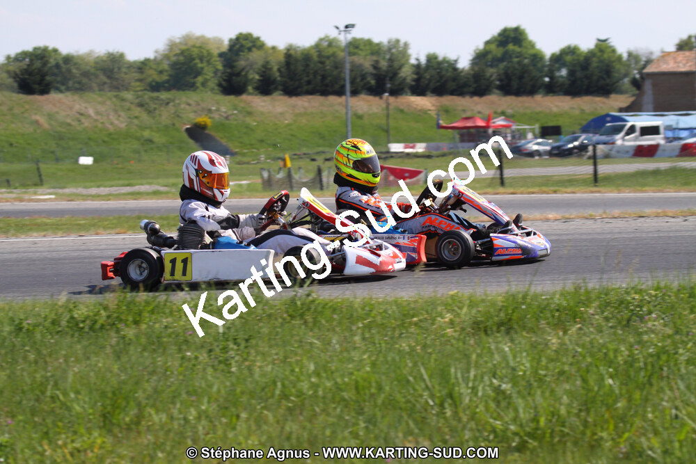 17/04/2011 : 2ème manche du Championnat Open Atlantique à Muret (Photos Stéphane Agnus) 2011 — karting