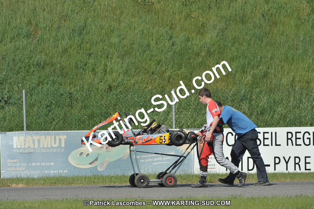 17/04/2011 : 2ème manche du Championnat Open Atlantique à Muret (Photos Patrick Lascombes) 2011 — karting