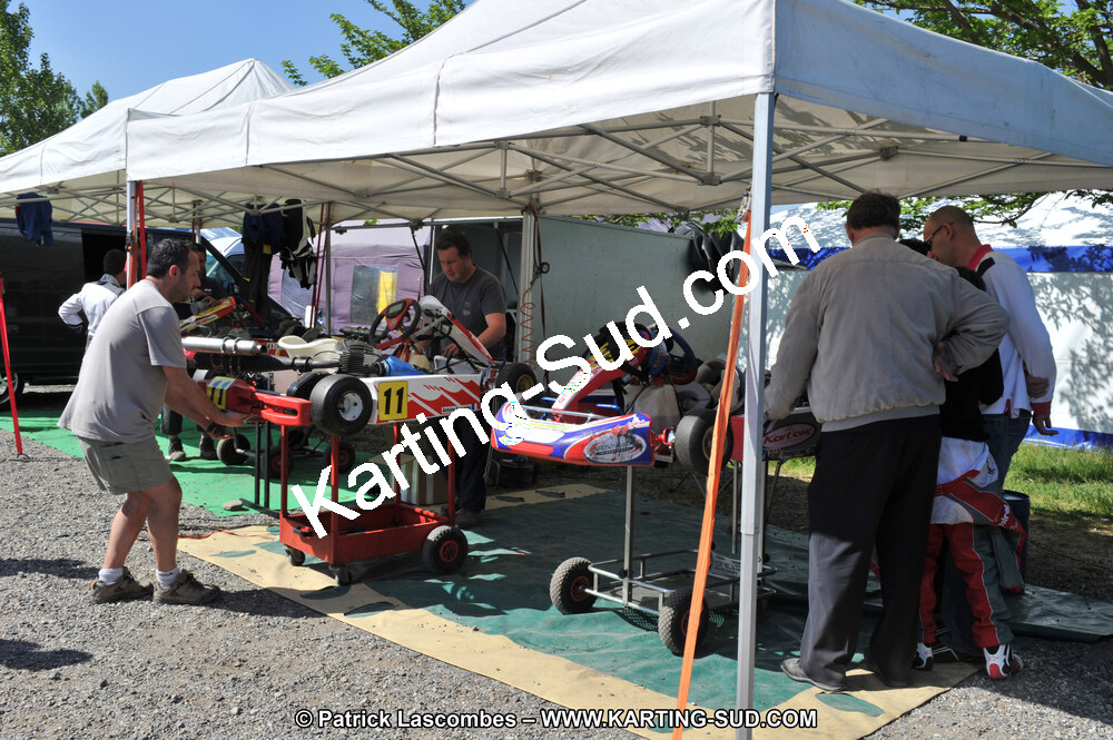 17/04/2011 : 2ème manche du Championnat Open Atlantique à Muret (Photos Patrick Lascombes) 2011 — karting
