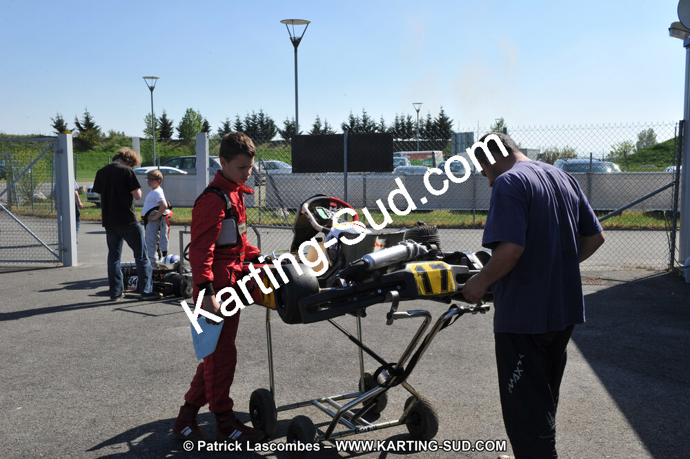 17/04/2011 : 2ème manche du Championnat Open Atlantique à Muret (Photos Patrick Lascombes) 2011 — karting