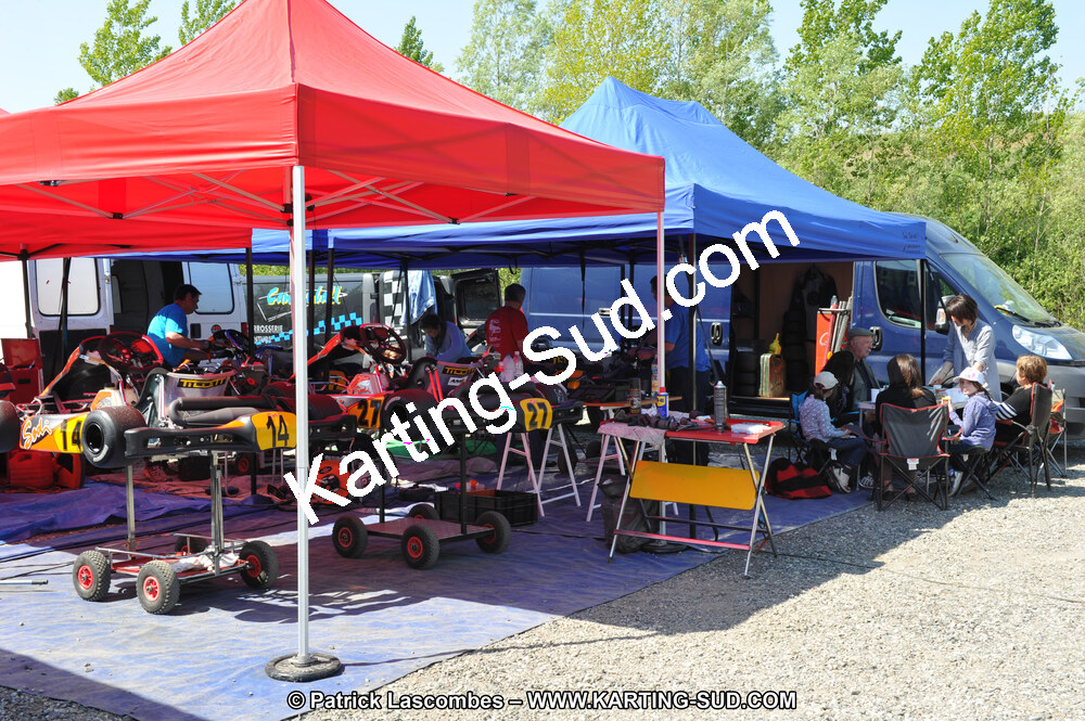 17/04/2011 : 2ème manche du Championnat Open Atlantique à Muret (Photos Patrick Lascombes) 2011 — karting