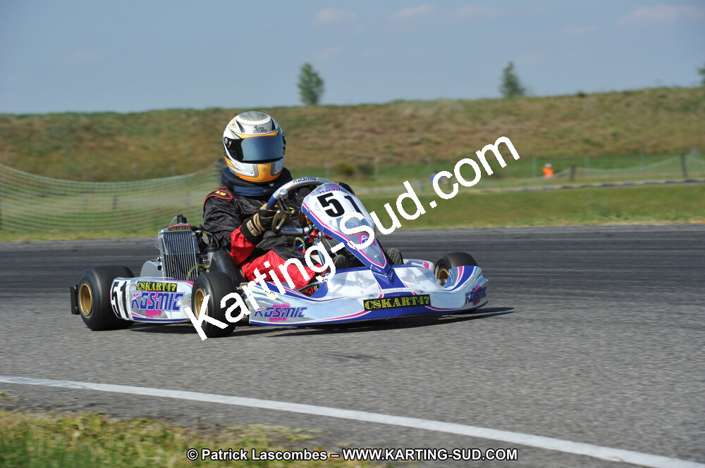 17/04/2011 : 2ème manche du Championnat Open Atlantique à Muret (Photos Patrick Lascombes) 2011 — karting