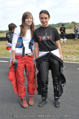 Fanny DOBRENEL — 19/06/2011 : 4ème manche du Championnat Open Atlantique à Layrac (Photos Patrick Lascombes) 2011 — karting