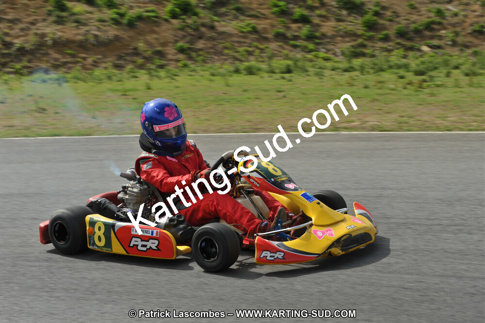 Fanny DOBRENEL — 19/06/2011 : 4ème manche du Championnat Open Atlantique à Layrac (Photos Patrick Lascombes) 2011 — karting