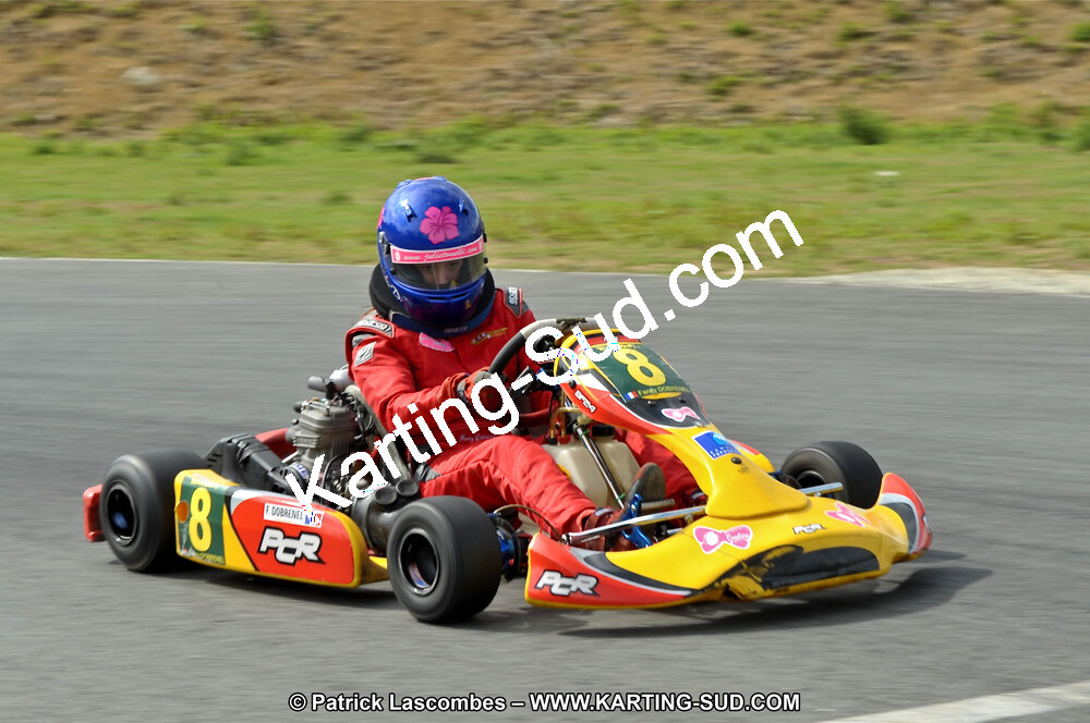 Fanny DOBRENEL — 19/06/2011 : 4ème manche du Championnat Open Atlantique à Layrac (Photos Patrick Lascombes) 2011 — karting