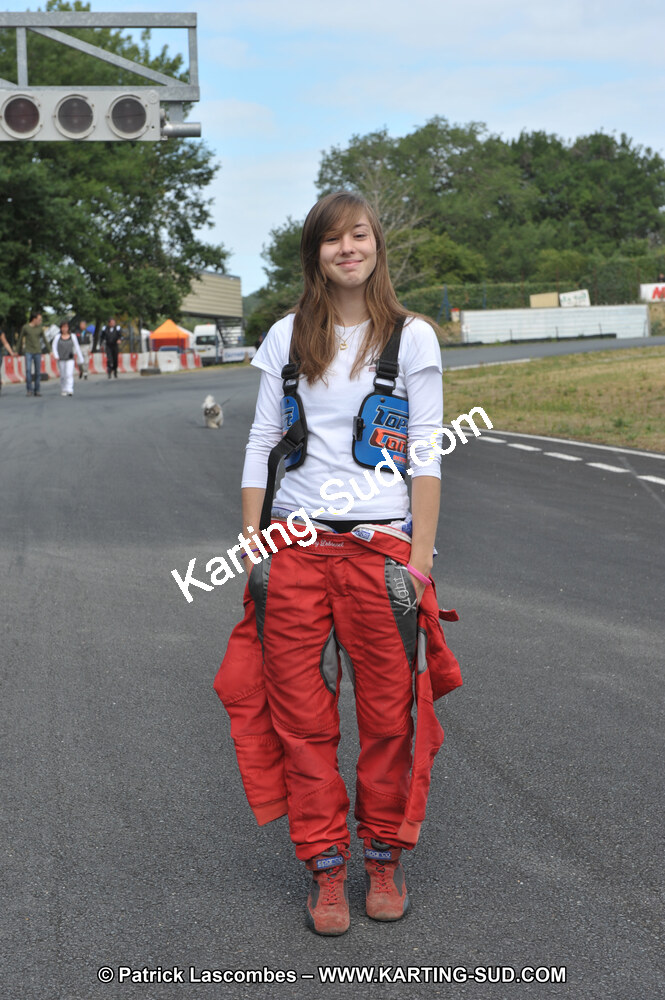 Fanny DOBRENEL — 19/06/2011 : 4ème manche du Championnat Open Atlantique à Layrac (Photos Patrick Lascombes) 2011 — karting