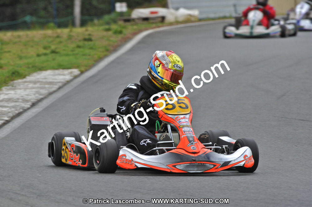 Pierre LOUBERE — 19/06/2011 : 4ème manche du Championnat Open Atlantique à Layrac (Photos Patrick Lascombes) 2011 — karting