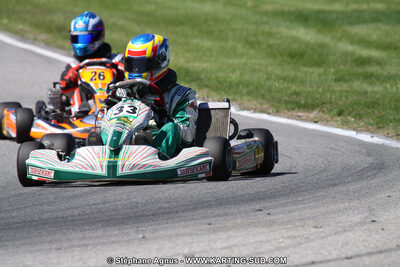 Andréa SUAU — 25 & 26/06/2011 : Trophée International Bruno Grana à Lavelanet (Photos Stéphane Agnus) 2011 — karting