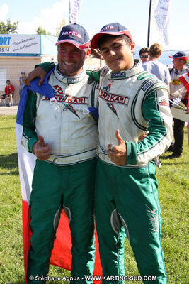 Andréa SUAU, Frédéric OSTIER — 25 & 26/06/2011 : Trophée International Bruno Grana à Lavelanet (Photos Stéphane Agnus) 2011 — karting