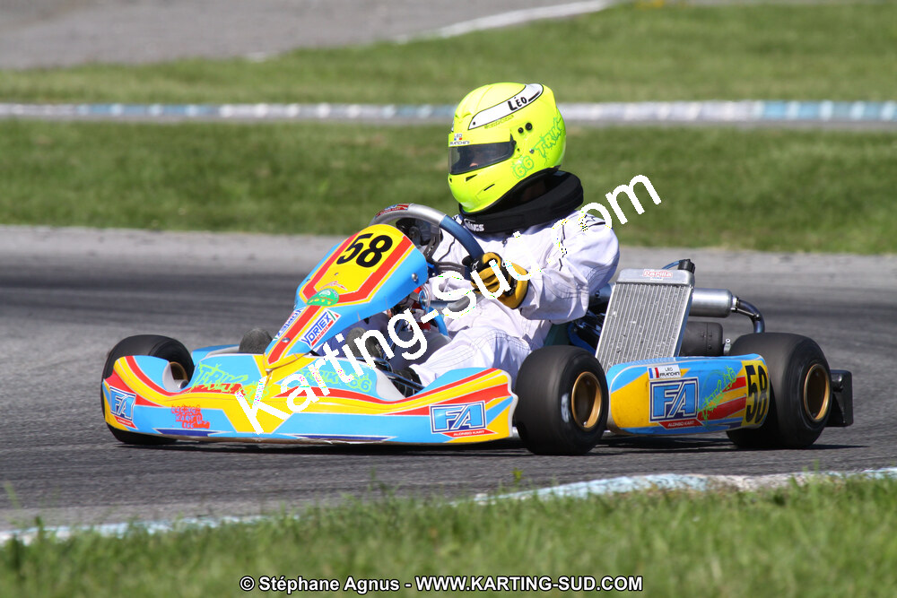 Léo FRANCHINI — 25 & 26/06/2011 : Trophée International Bruno Grana à Lavelanet (Photos Stéphane Agnus) 2011 — karting