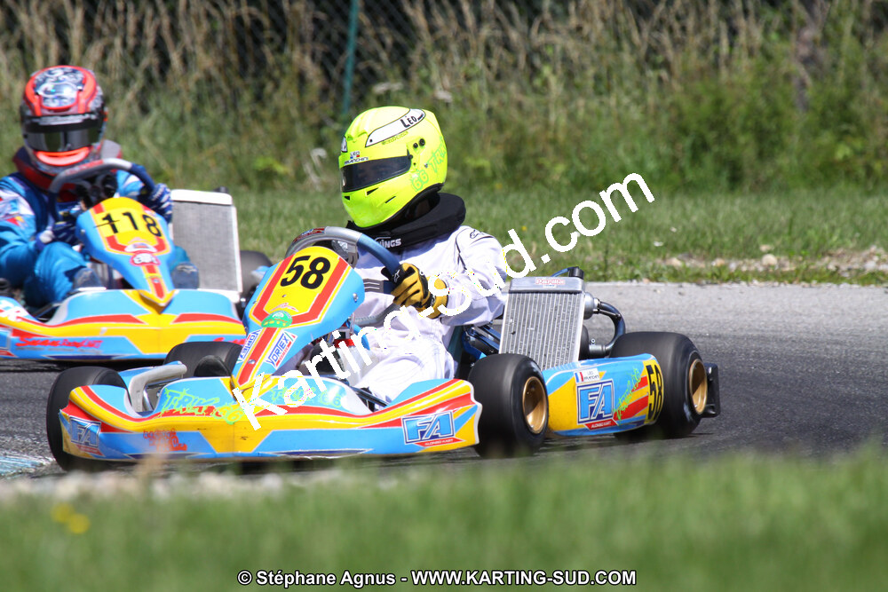 Léo FRANCHINI — 25 & 26/06/2011 : Trophée International Bruno Grana à Lavelanet (Photos Stéphane Agnus) 2011 — karting