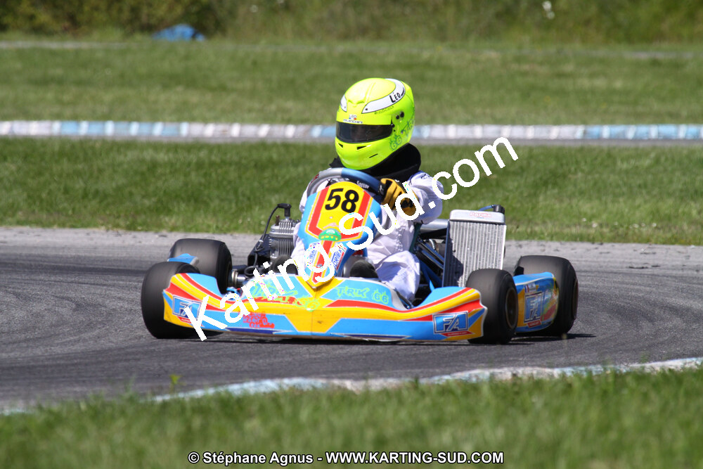 Léo FRANCHINI — 25 & 26/06/2011 : Trophée International Bruno Grana à Lavelanet (Photos Stéphane Agnus) 2011 — karting