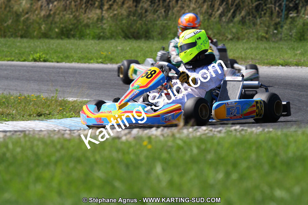Léo FRANCHINI — 25 & 26/06/2011 : Trophée International Bruno Grana à Lavelanet (Photos Stéphane Agnus) 2011 — karting