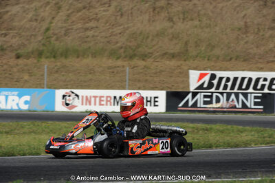 Luca ANTONUCCI — 30 & 31/07/2011 : Championnat de France Minime – Cadet – Nationale à Muret (Photos Antoine Camblor) 2011 — karting