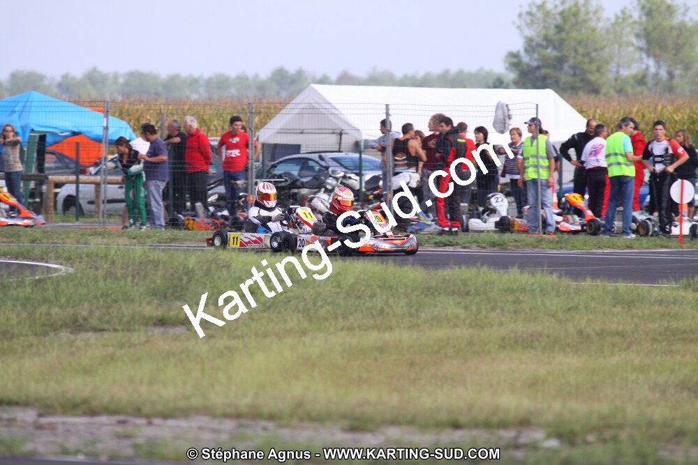 04/09/2011 : 6ème manche du Championnat Open Atlantique à Escource (Photos Stéphane Agnus) 2011 — karting
