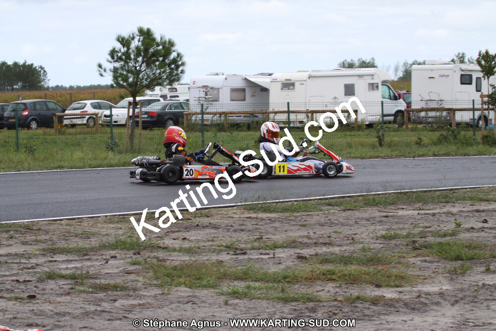 04/09/2011 : 6ème manche du Championnat Open Atlantique à Escource (Photos Stéphane Agnus) 2011 — karting