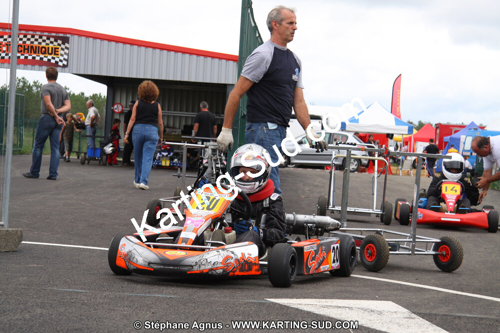 04/09/2011 : 6ème manche du Championnat Open Atlantique à Escource (Photos Stéphane Agnus) 2011 — karting