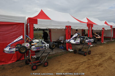 04/09/2011 : 6ème manche du Championnat Open Atlantique à Escource (Photos Patrick Lascombes) 2011 — karting