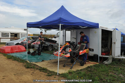 04/09/2011 : 6ème manche du Championnat Open Atlantique à Escource (Photos Patrick Lascombes) 2011 — karting