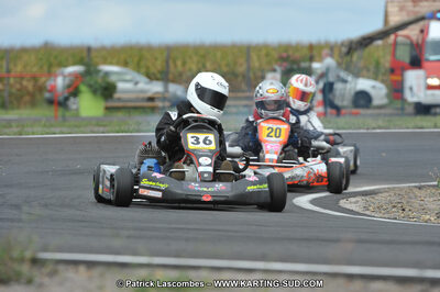 04/09/2011 : 6ème manche du Championnat Open Atlantique à Escource (Photos Patrick Lascombes) 2011 — karting