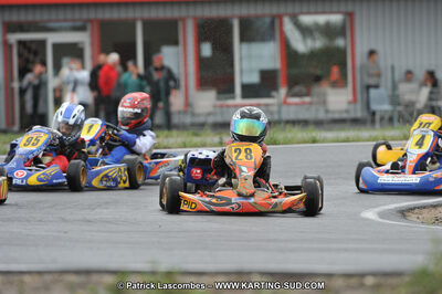 04/09/2011 : 6ème manche du Championnat Open Atlantique à Escource (Photos Patrick Lascombes) 2011 — karting