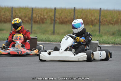 04/09/2011 : 6ème manche du Championnat Open Atlantique à Escource (Photos Patrick Lascombes) 2011 — karting