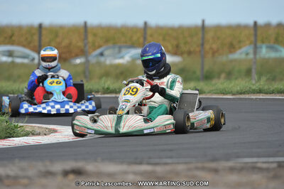 04/09/2011 : 6ème manche du Championnat Open Atlantique à Escource (Photos Patrick Lascombes) 2011 — karting
