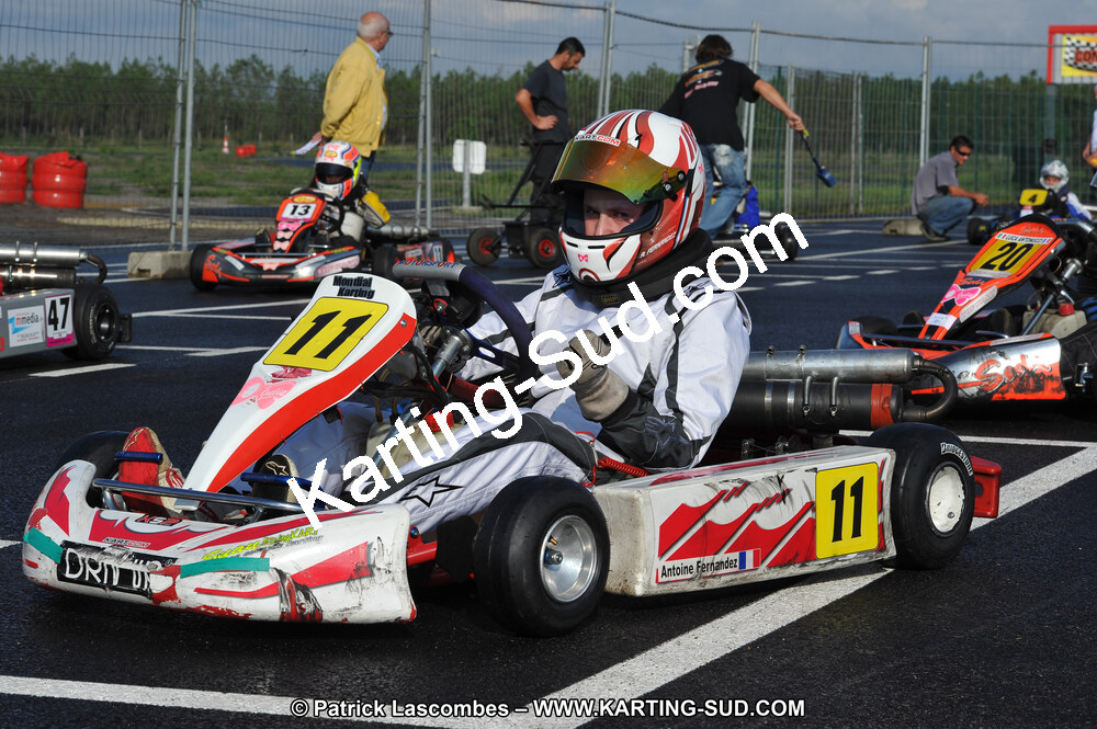 04/09/2011 : 6ème manche du Championnat Open Atlantique à Escource (Photos Patrick Lascombes) 2011 — karting