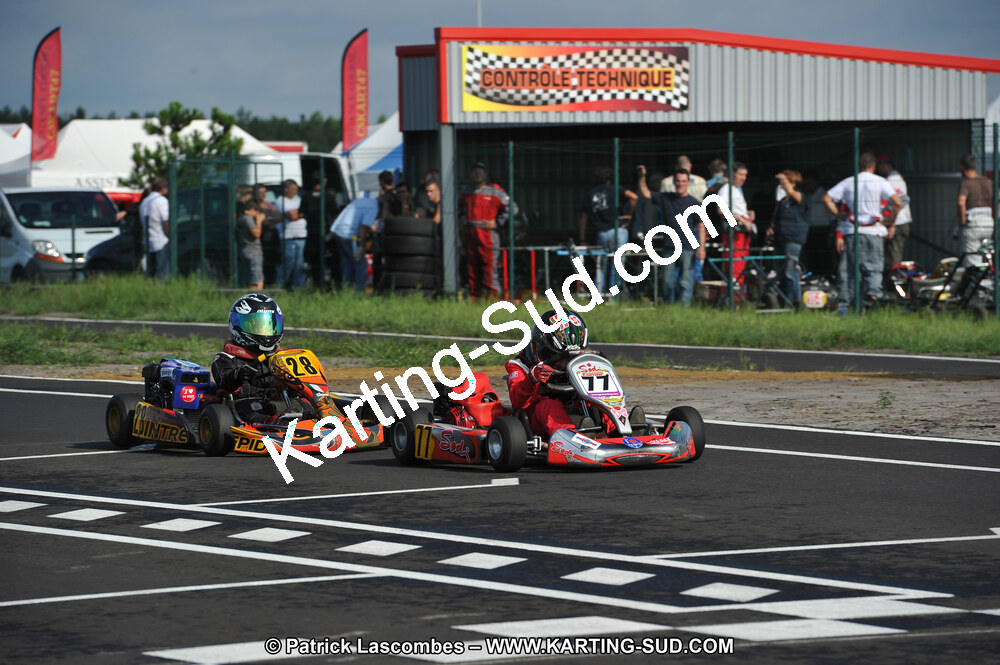 04/09/2011 : 6ème manche du Championnat Open Atlantique à Escource (Photos Patrick Lascombes) 2011 — karting