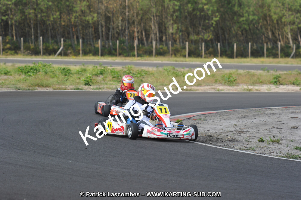 04/09/2011 : 6ème manche du Championnat Open Atlantique à Escource (Photos Patrick Lascombes) 2011 — karting