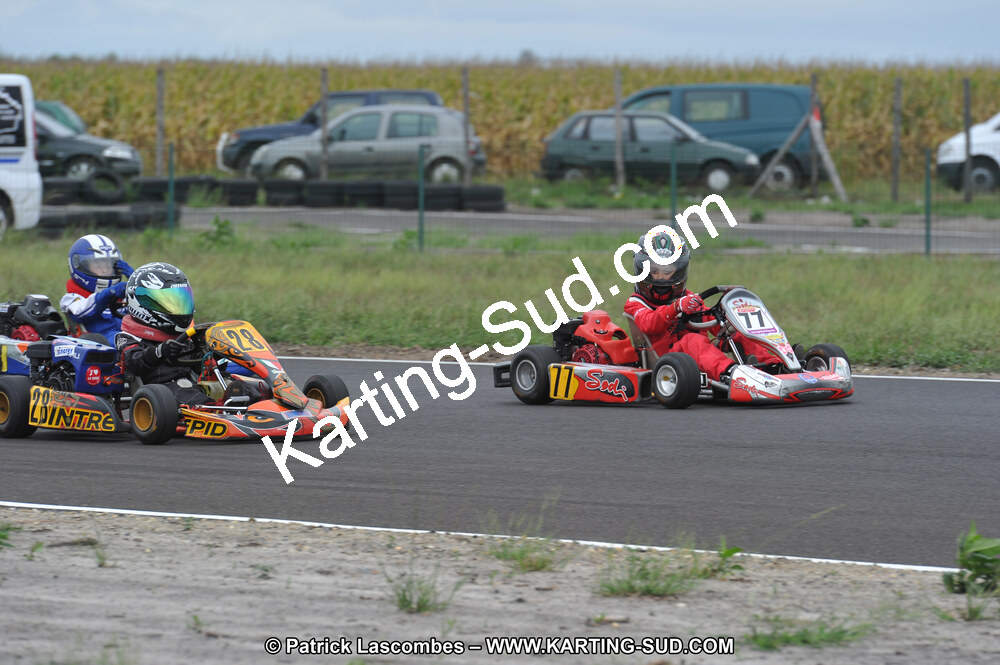 04/09/2011 : 6ème manche du Championnat Open Atlantique à Escource (Photos Patrick Lascombes) 2011 — karting