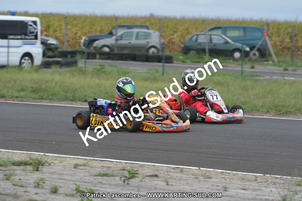 04/09/2011 : 6ème manche du Championnat Open Atlantique à Escource (Photos Patrick Lascombes) 2011 — karting