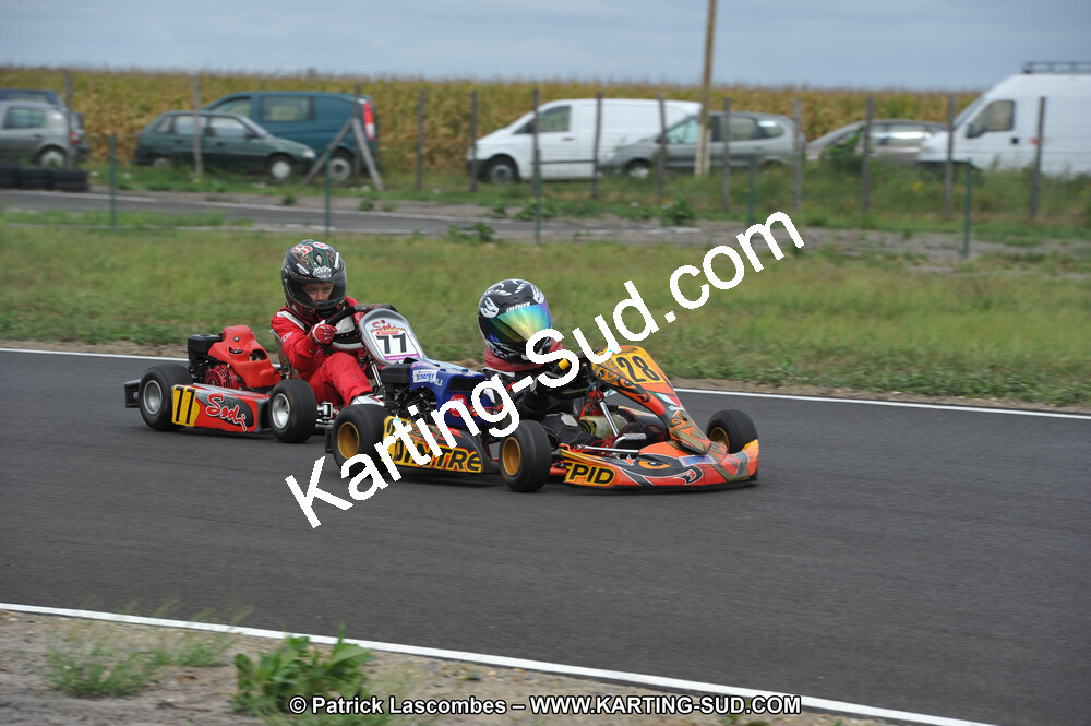 04/09/2011 : 6ème manche du Championnat Open Atlantique à Escource (Photos Patrick Lascombes) 2011 — karting