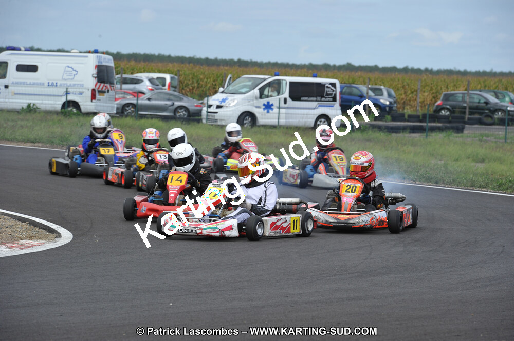 04/09/2011 : 6ème manche du Championnat Open Atlantique à Escource (Photos Patrick Lascombes) 2011 — karting