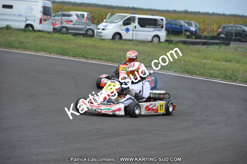 04/09/2011 : 6ème manche du Championnat Open Atlantique à Escource (Photos Patrick Lascombes) 2011 — karting
