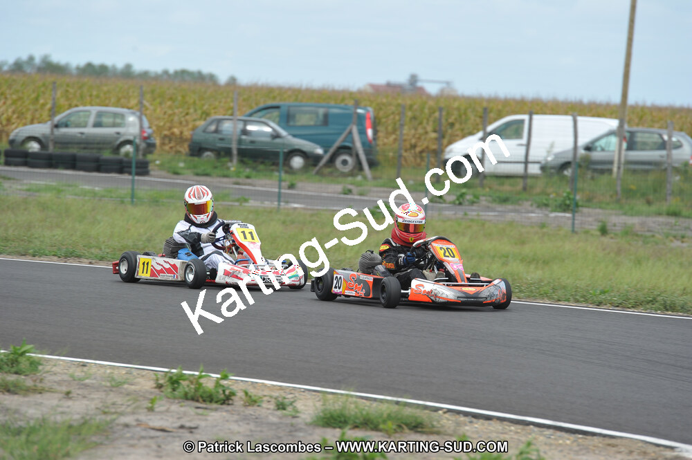 04/09/2011 : 6ème manche du Championnat Open Atlantique à Escource (Photos Patrick Lascombes) 2011 — karting