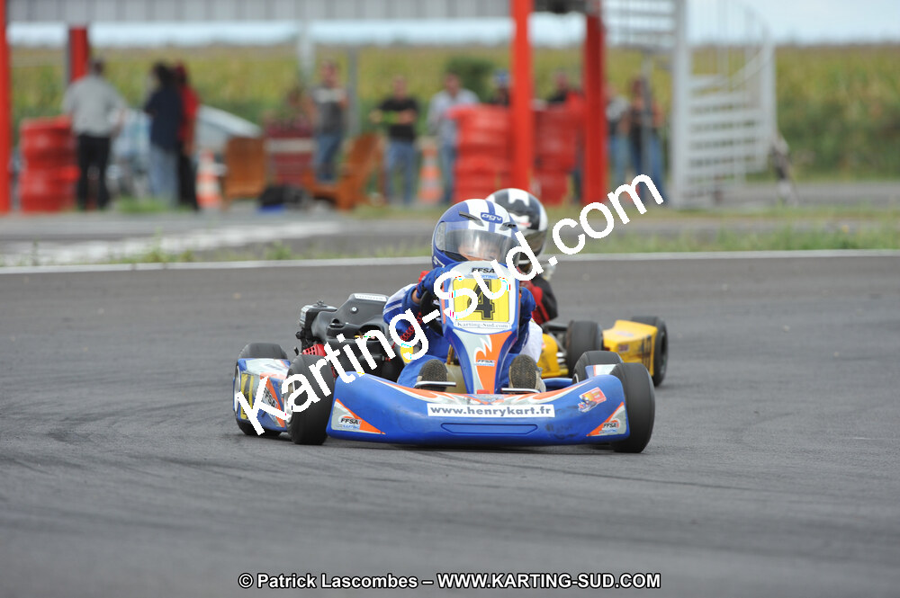 04/09/2011 : 6ème manche du Championnat Open Atlantique à Escource (Photos Patrick Lascombes) 2011 — karting