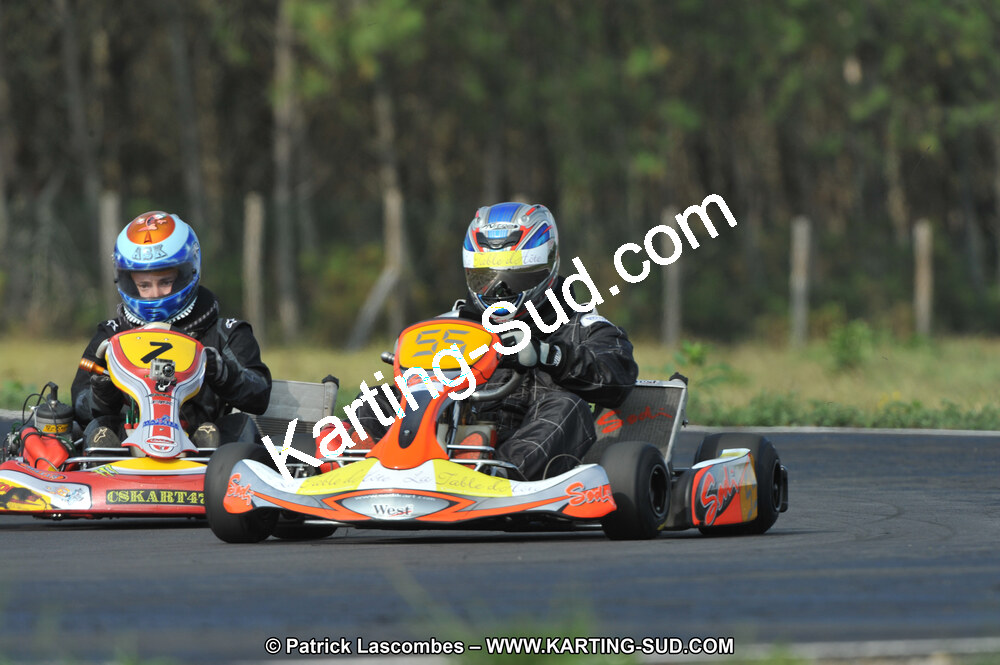 04/09/2011 : 6ème manche du Championnat Open Atlantique à Escource (Photos Patrick Lascombes) 2011 — karting