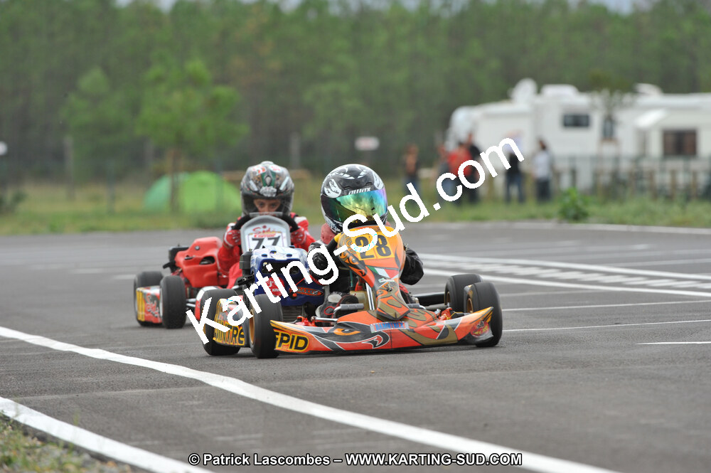 04/09/2011 : 6ème manche du Championnat Open Atlantique à Escource (Photos Patrick Lascombes) 2011 — karting